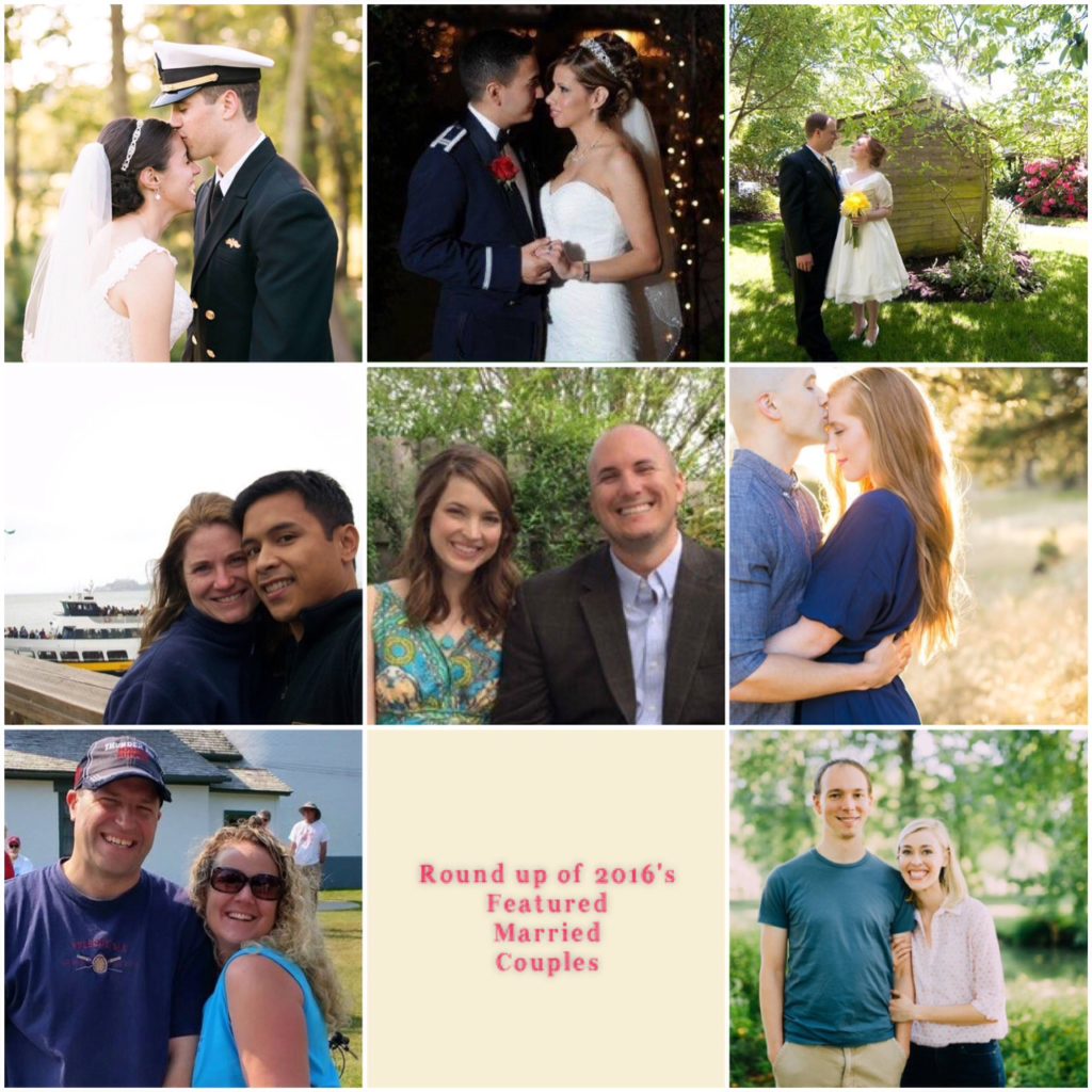 End of the Year Round-Up of Featured Married Couples