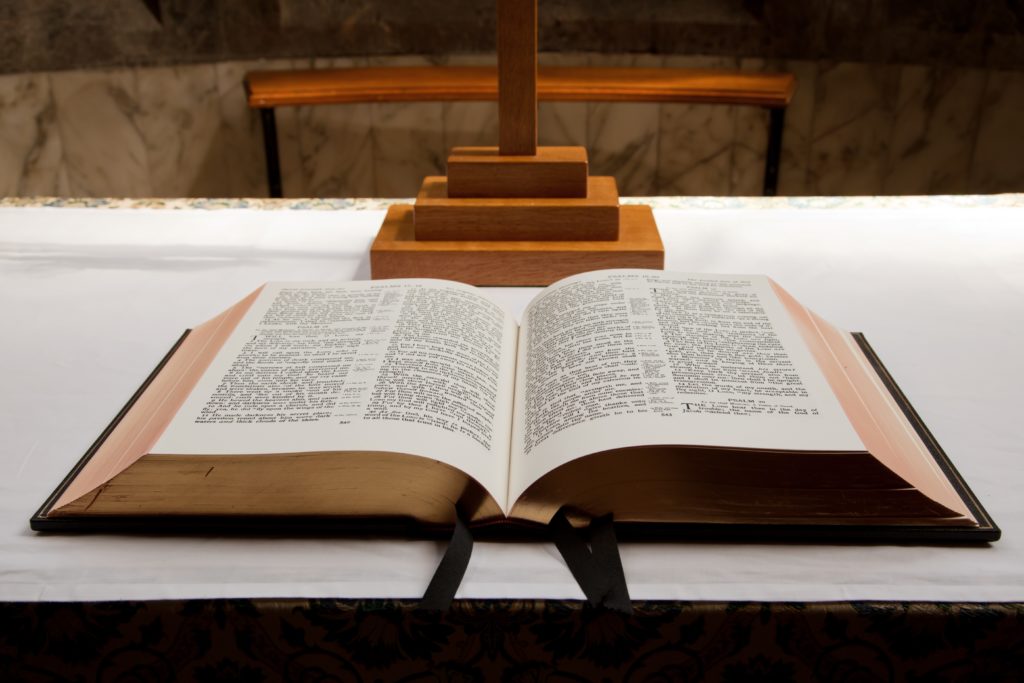 Q & A:  Say What?  Why Isn’t the Catholic Bible the Same as a Protestant Bible?